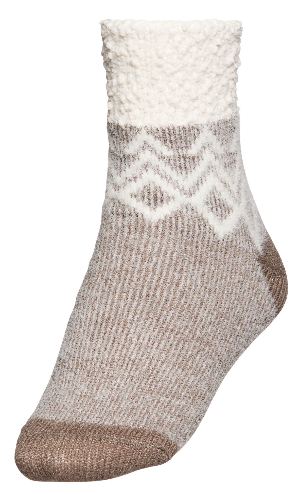 Northeast Outfitters Women's Cozy Cabin Fuzzy Diamond Insert Socks product image