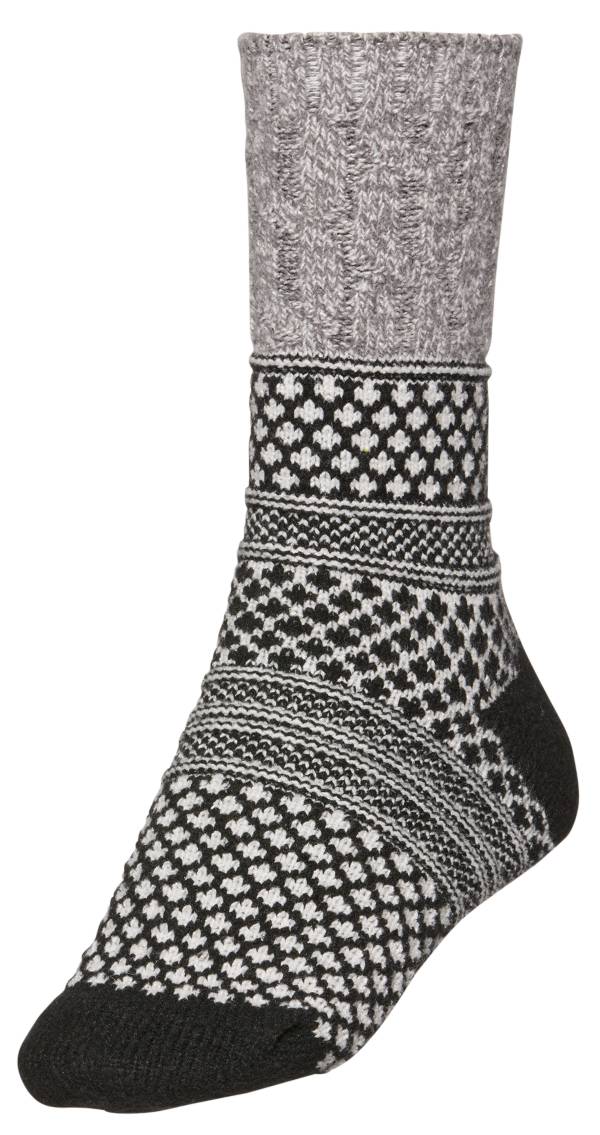 Northeast Outfitters Women's Cozy Cabin Cable Block Pattern Socks