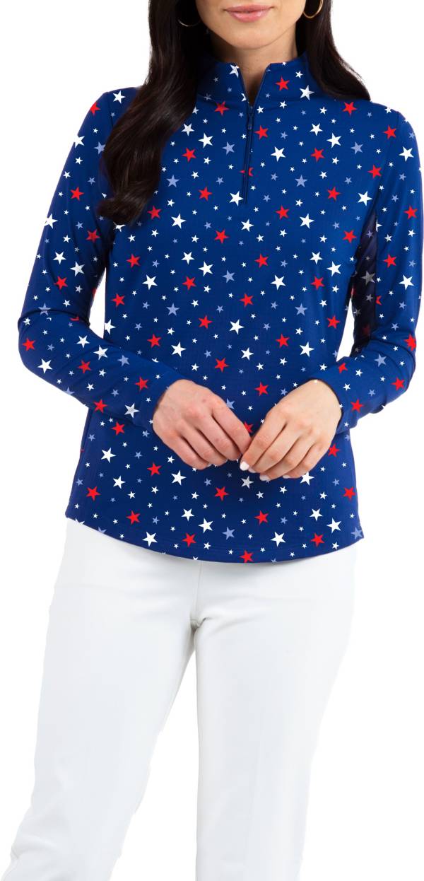 IBKUL Women's Rising Star Long Sleeve 1/4 Zip Golf Pullover product image