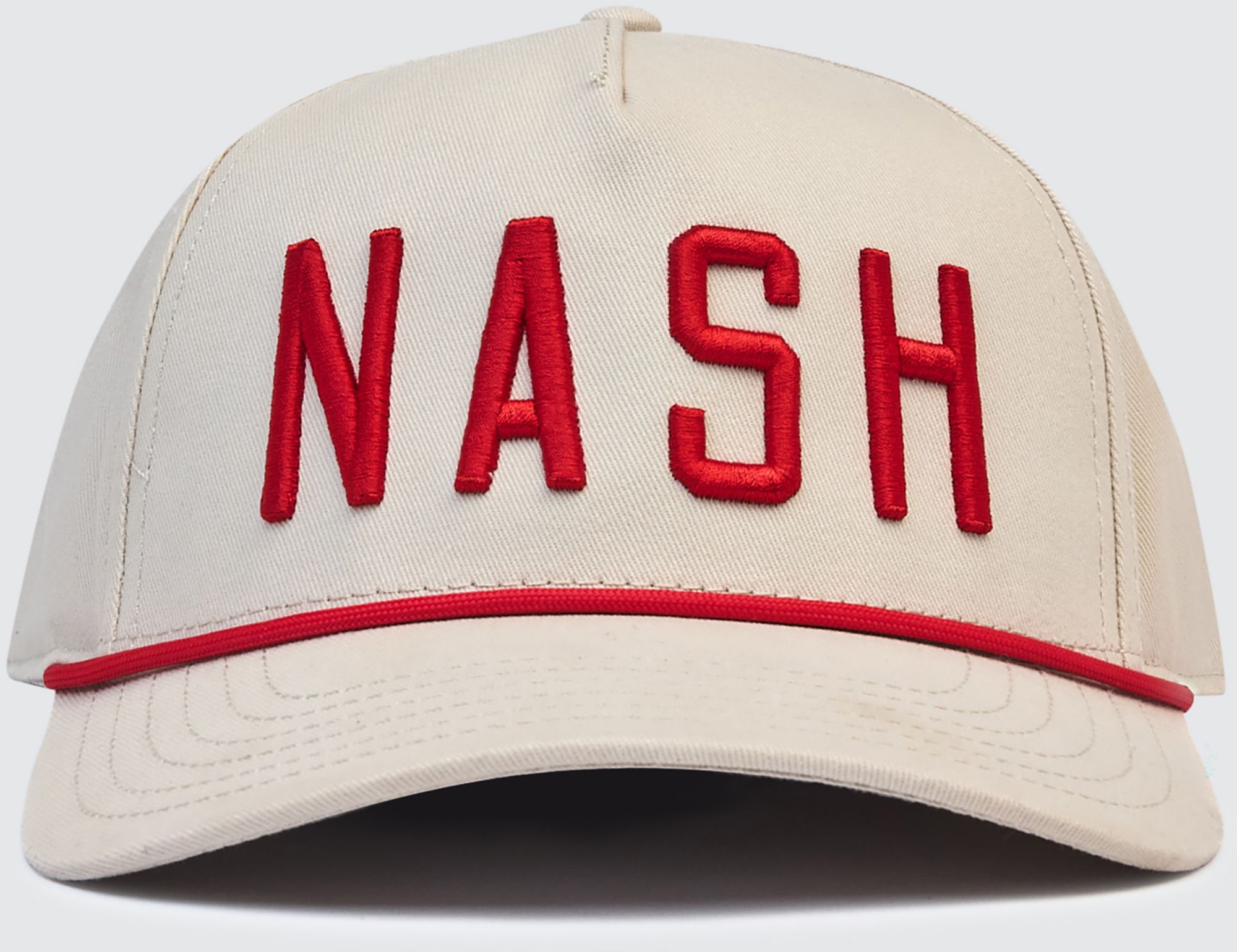 Nash Adult Nashville White Adventure Rope Snapback Adjustable Hat product image