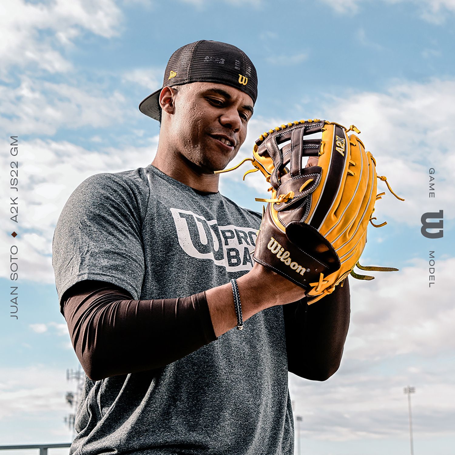Wilson 12.75" JS22 A2K Series Juan Soto Game Model Glove product image