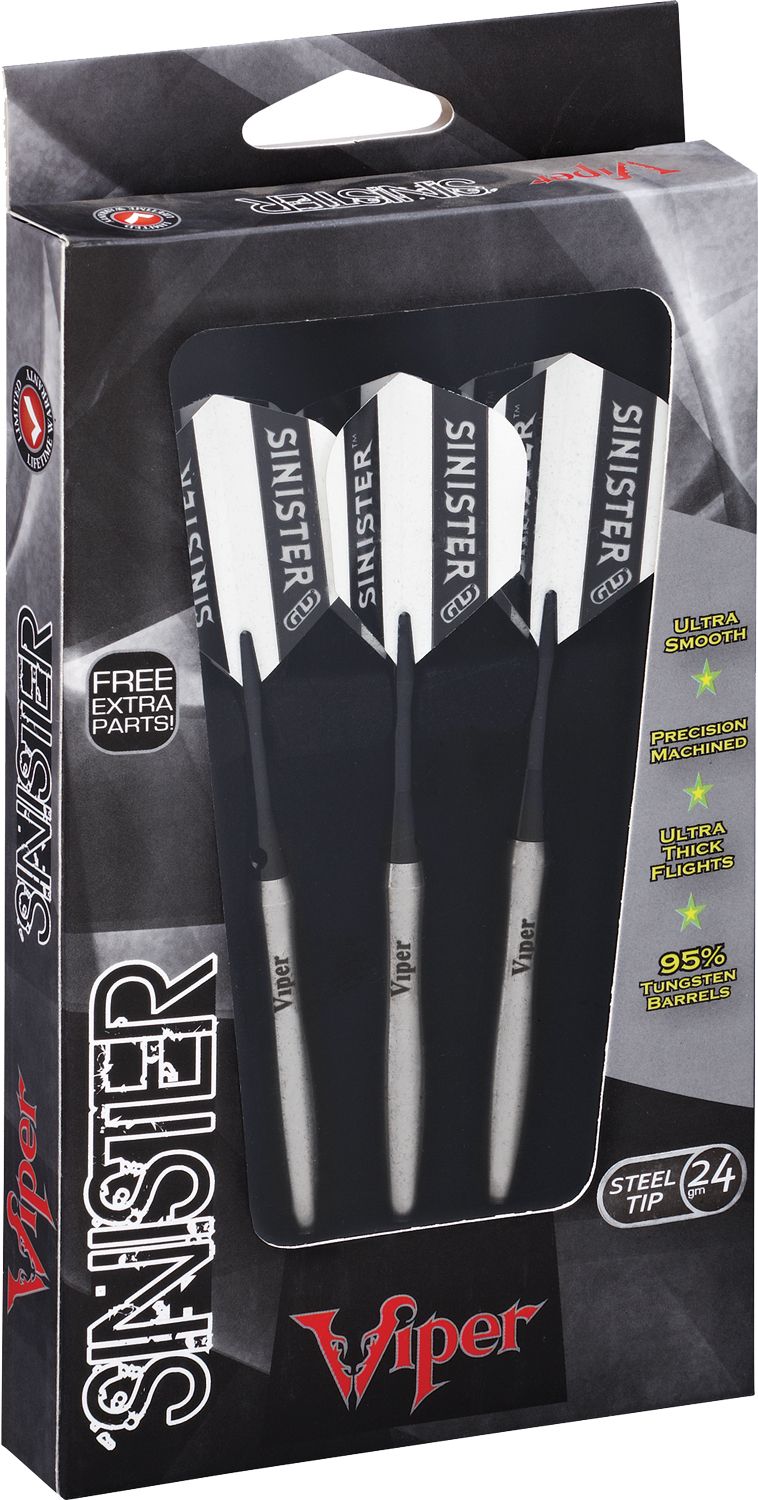 Viper Sinister Tungsten 24g Steel Tip Darts product image