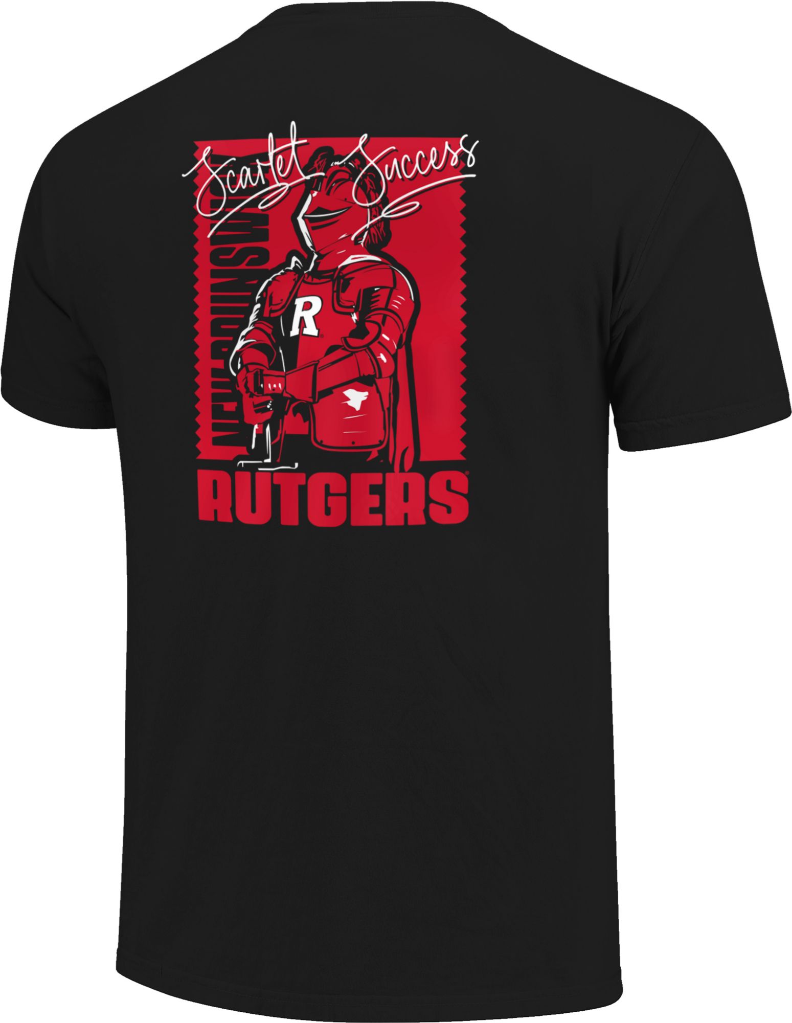 Image One Men's Rutgers Scarlet Knights Campus Black T-Shirt product image