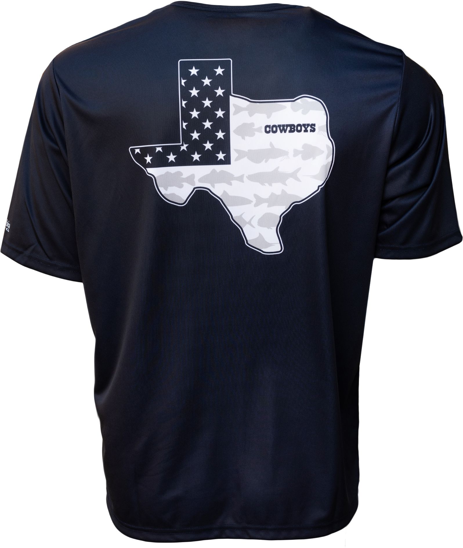 Columbia Men's Dallas Cowboys Team Tackle Navy T-Shirt product image