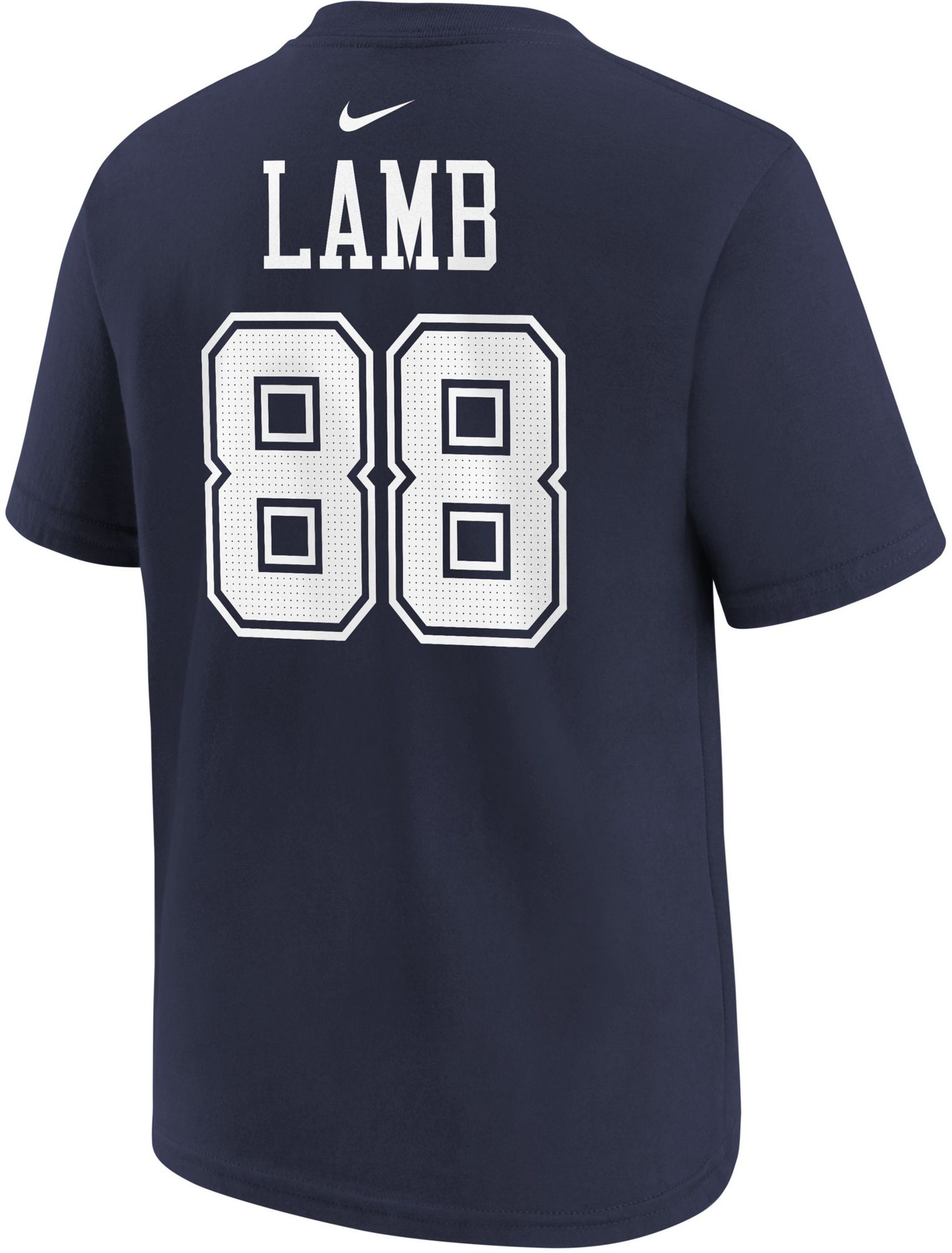 Nike Dallas Cowboys No88 CeeDee Lamb Navy Blue Thanksgiving Youth Stitched NFL 100th Season Vapor Throwback Limited Jersey