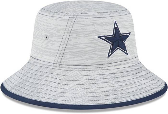 New Era Men's Dallas Cowboys Grey Bucket Hat