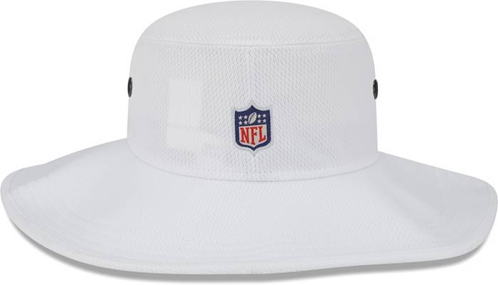 New Era Men's Dallas Cowboys Training Camp White Panama Bucket Hat
