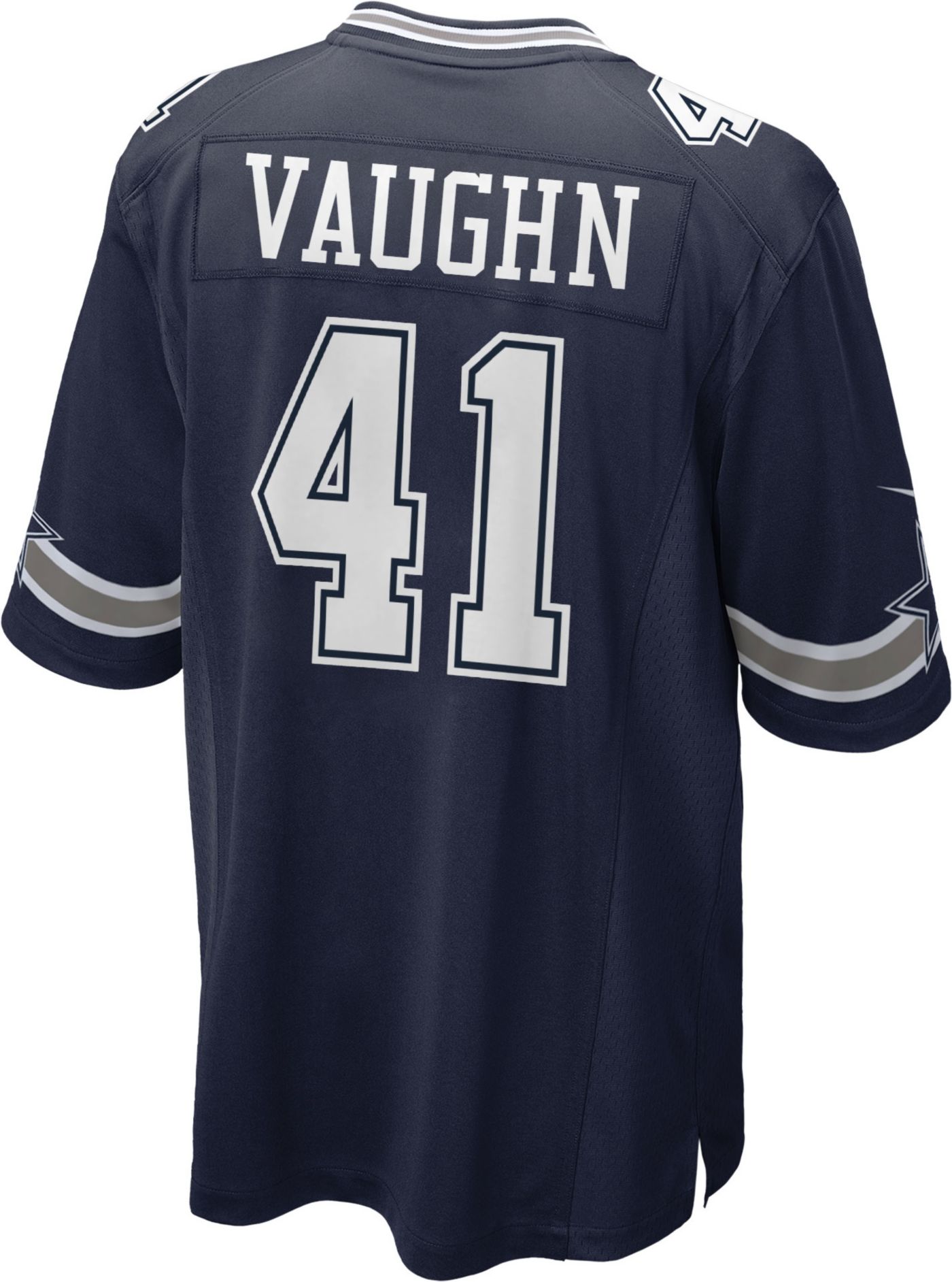 Nike Men s Dallas Cowboys Deuce Vaughn 41 Navy Game Jersey Dick s Sporting Goods