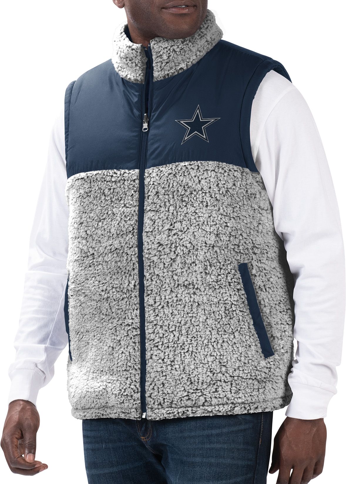 DALLAS COWBOYS WOMEN'S TAILGATE REVERSIBLE VEST – JR'S SPORTS