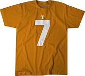BreakingT Tennessee Volunteers Tennessee Orange Joe Milton III #7 Football T-Shirt product image