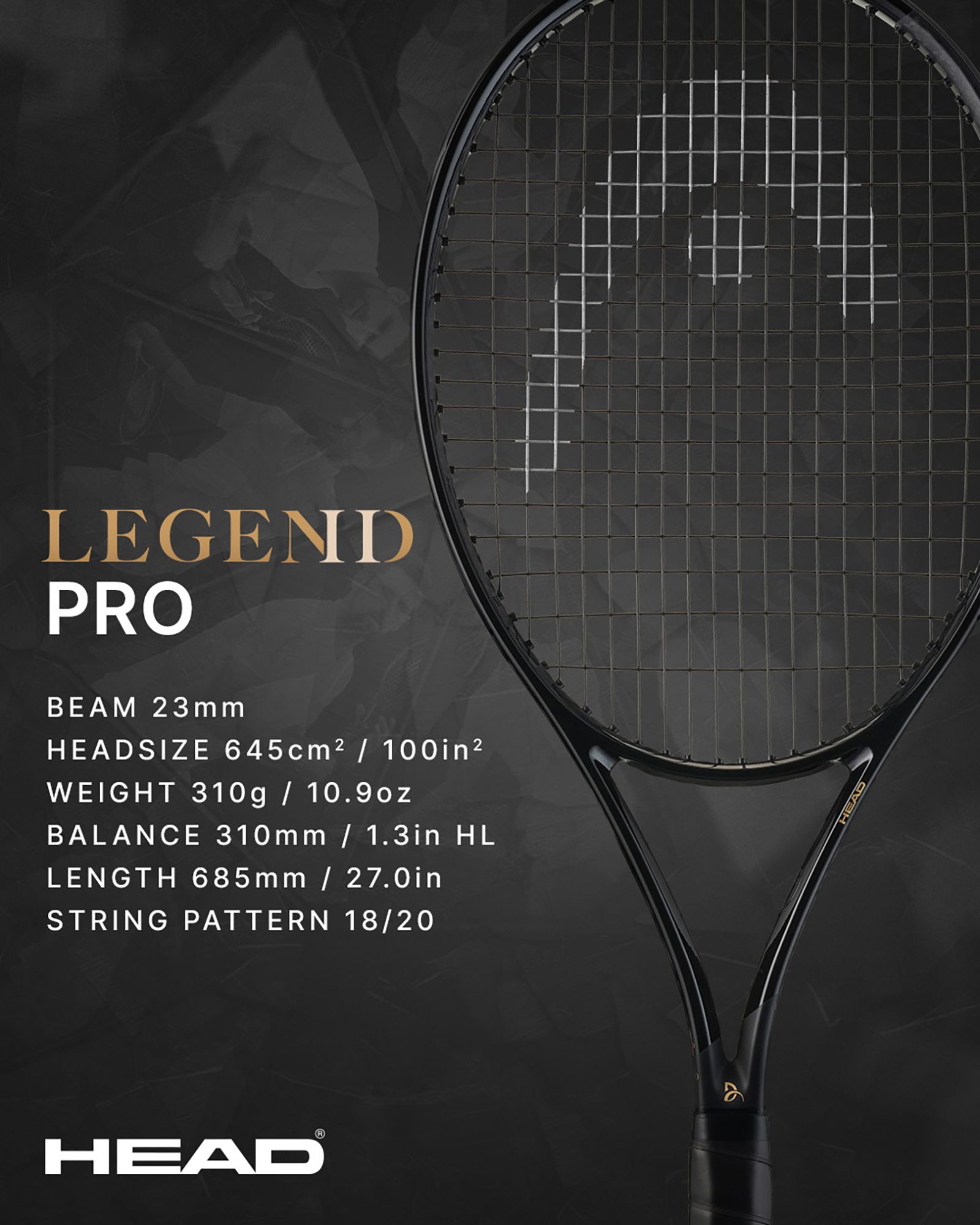 Head Adult Speed Pro Legend Tennis Racquet product image