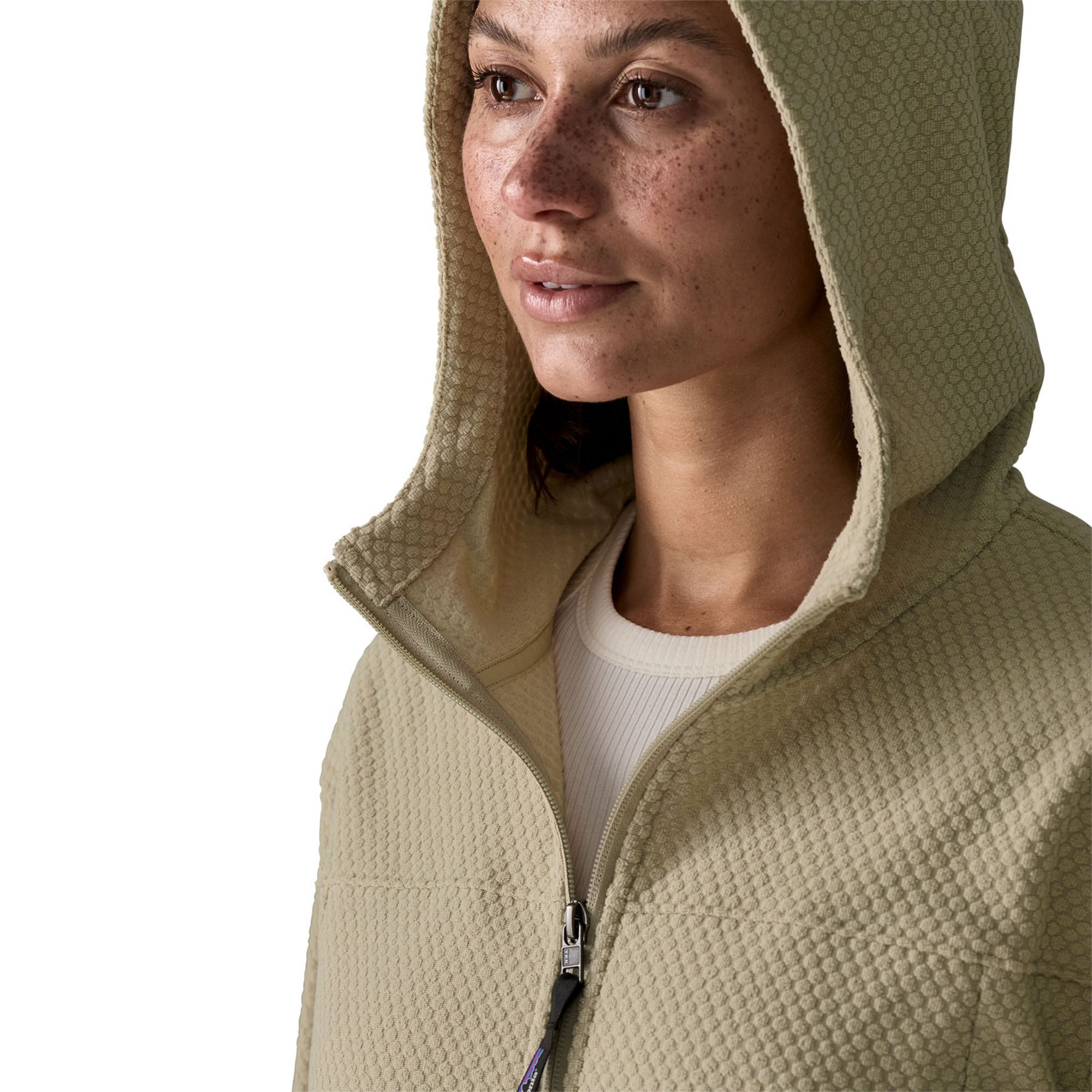Patagonia Women's Textured Fleece Full-Zip Hoodie product image