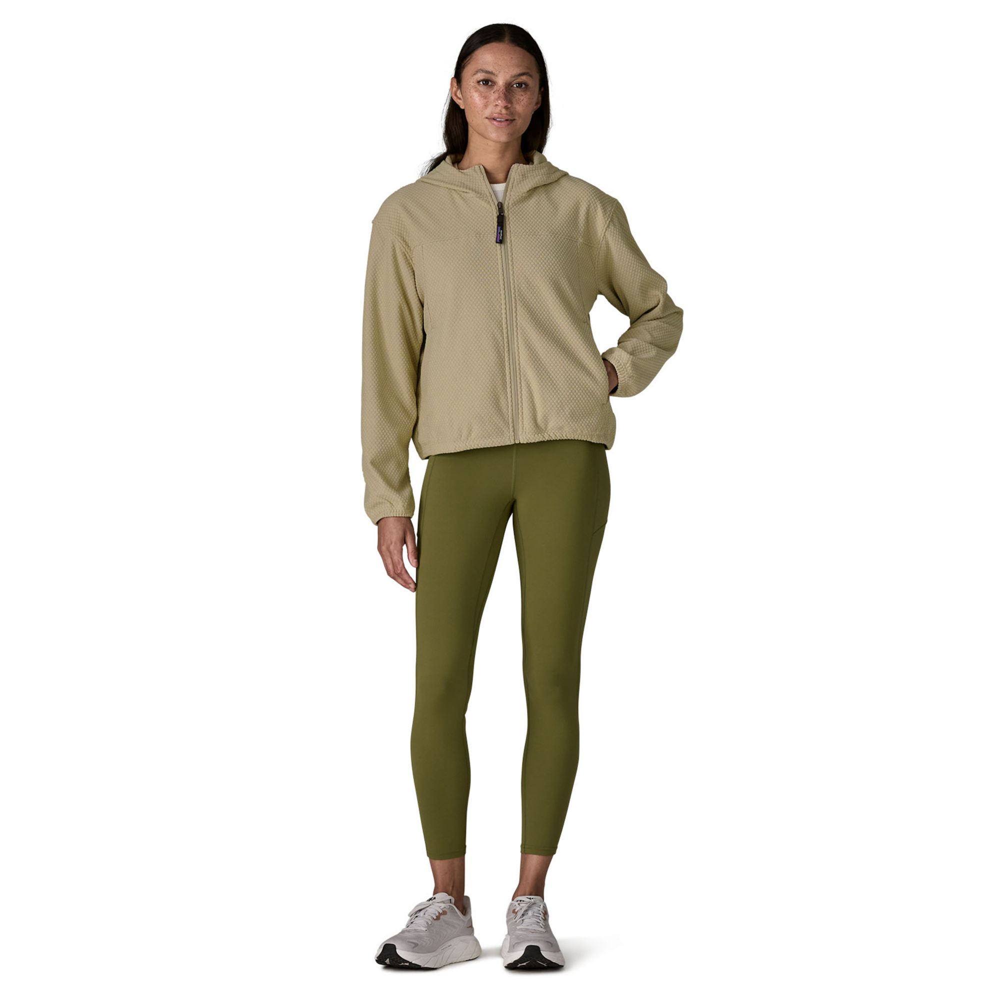 Patagonia Women's Textured Fleece Full-Zip Hoodie product image