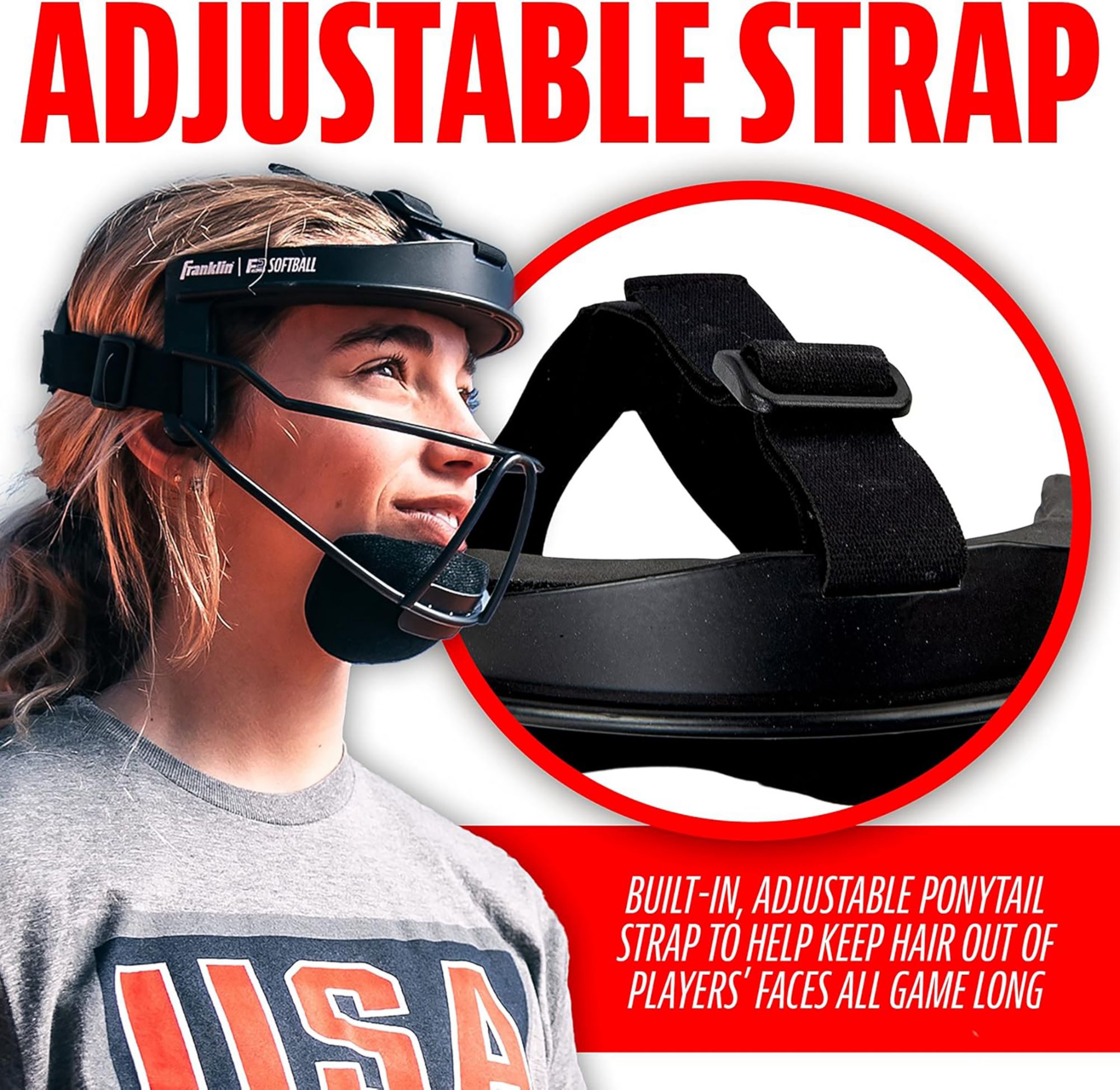 Franklin Girls' Softball Fielders Face Shield product image