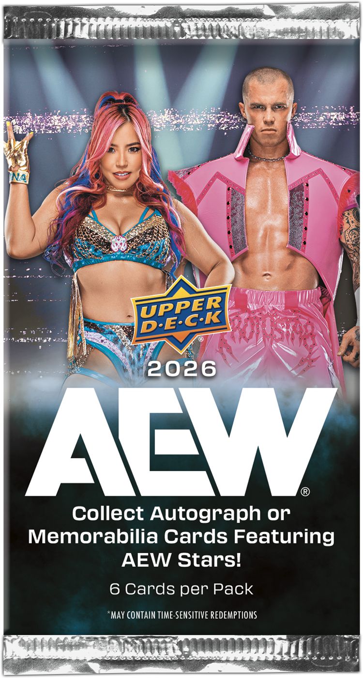 Upper Deck 2026 AEW Blaster Box product image