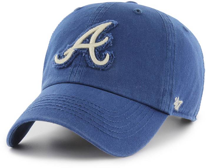 Atlanta Braves Men's 47 Brand Clean Up Adjustable Hat