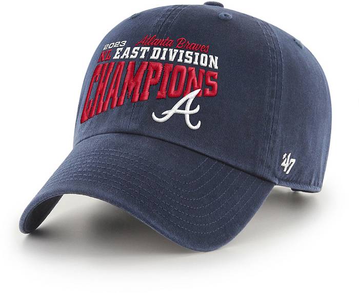 Atlanta Braves World Series Champions 2021 Adjustable 47 Clean Up Red  Unisex Hat