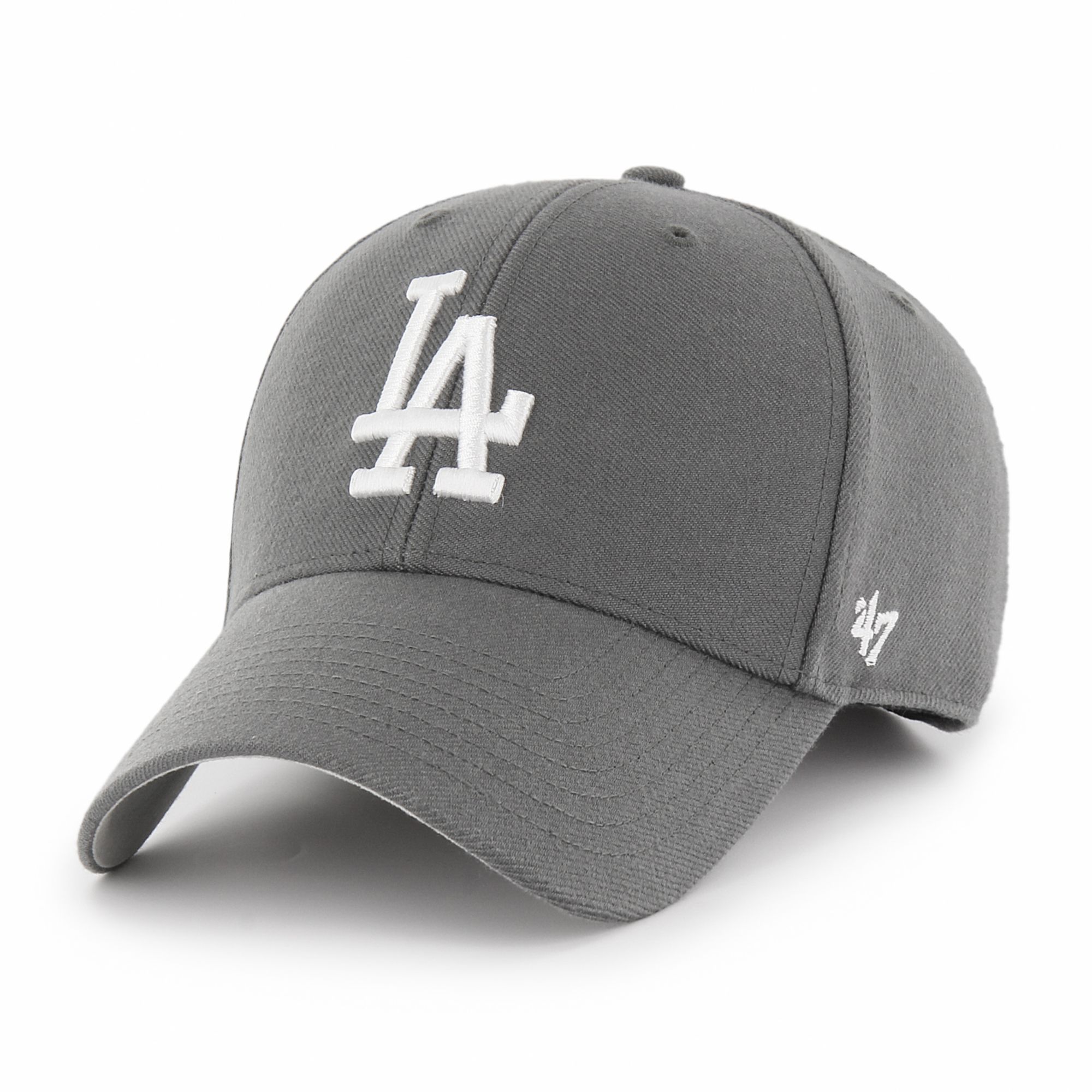 '47 Adult Los Angeles Dodgers Charcoal MVP Adjustable Hat product image
