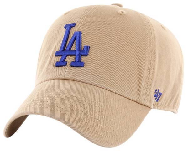 '47 Los Angeles Dodgers Khaki Clean Up Adjustable Hat | Dick's Sporting Goods