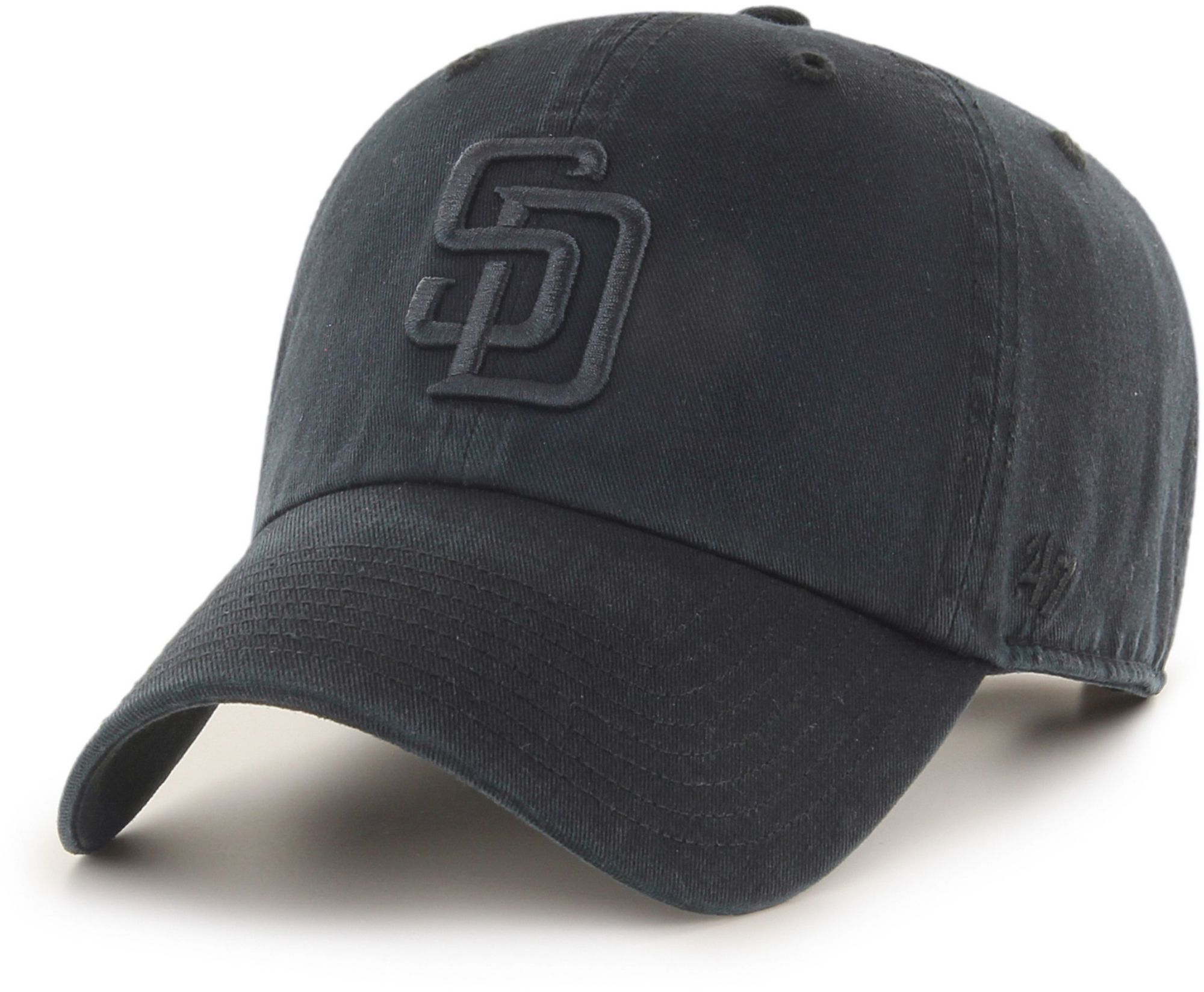 '47 Adult San Diego Padres Black Clean Up Adjustable Hat product image