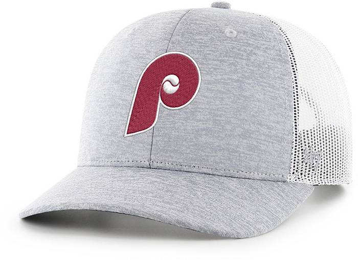 47 Adult Philadelphia Phillies Gray Cooperstown Adjustable Trucker Hat