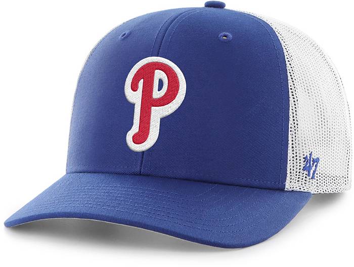 Men's New Era Light Blue Philadelphia Phillies Cooperstown Collection  Trucker 9FORTY Adjustable Hat