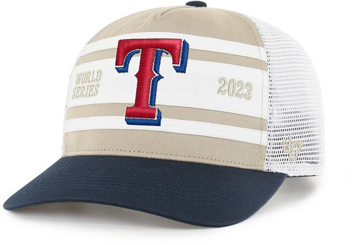 47 Men's Texas Rangers Royal Berm Trucker Hat
