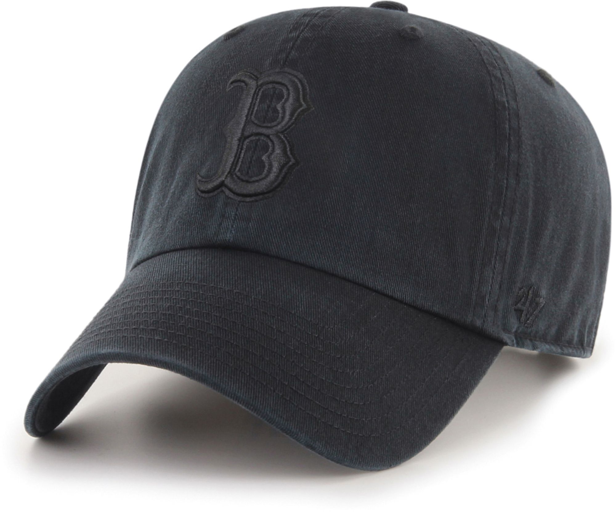 '47 Adult Boston Red Sox Black Clean Up Adjustable Hat product image