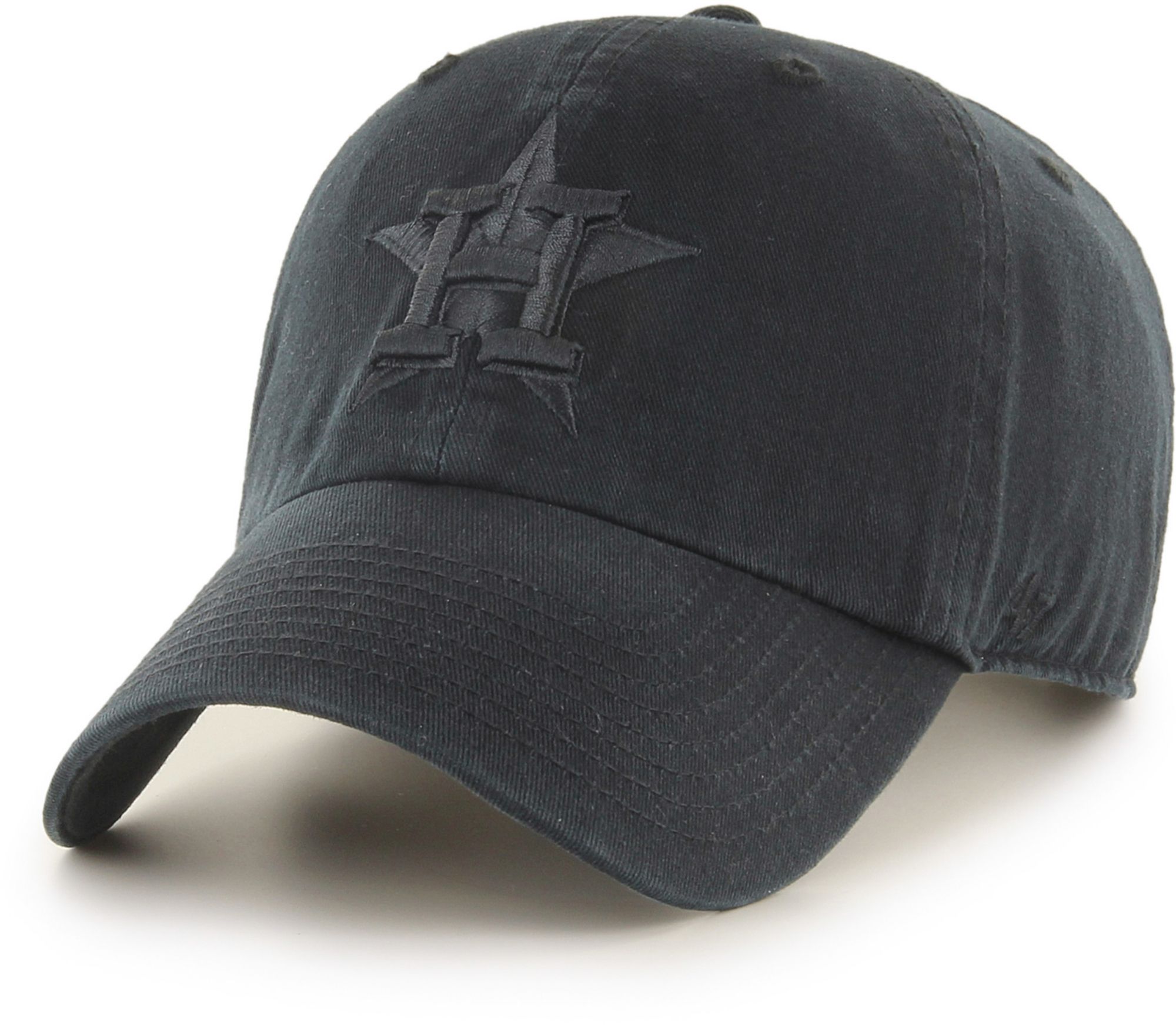 '47 Adult Houston Astros Black Clean Up Adjustable Hat product image