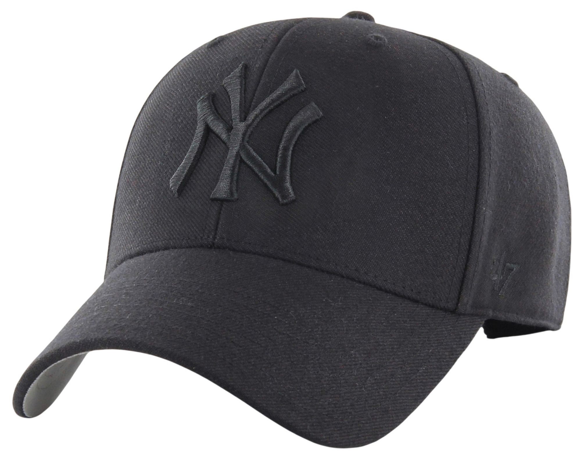 '47 New York Yankees Black MVP Adjustable Hat product image