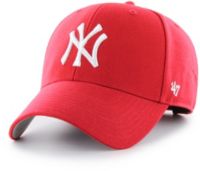 47 New York Yankees Red MVP Adjustable Hat Dick s Sporting Goods