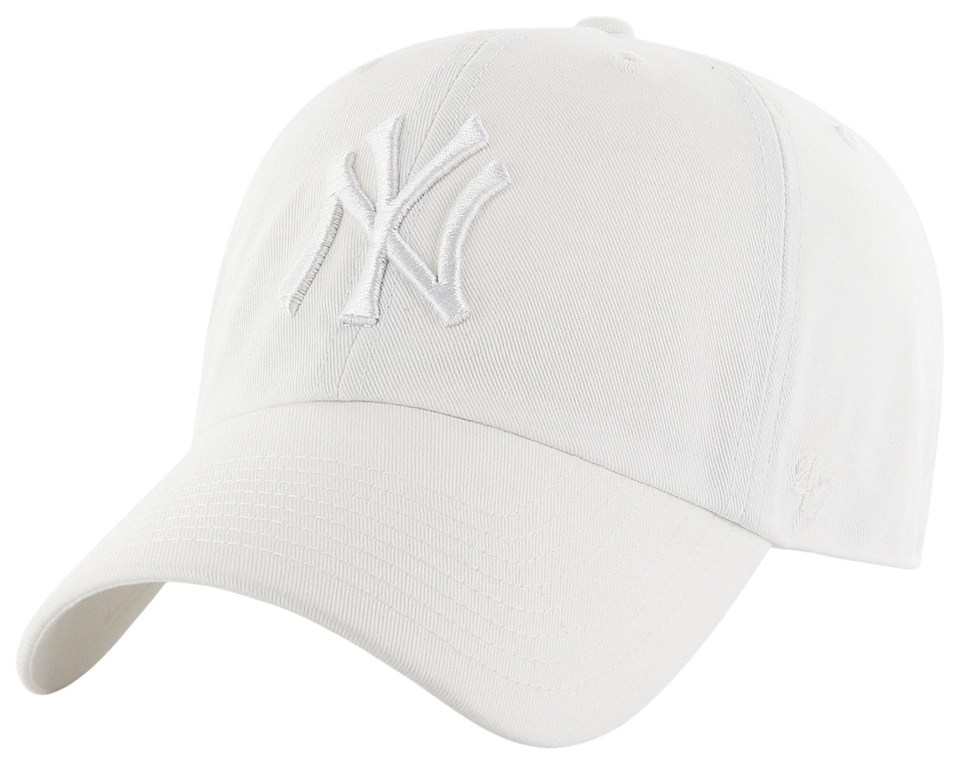 '47 Adult New York Yankees White Clean Up Adjustable Hat product image