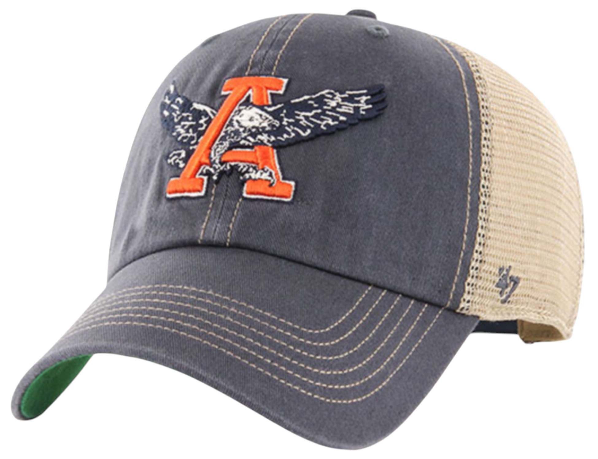 '47 Auburn Tigers Navy Vintage Trawler Clean Up Adjustable Hat product image