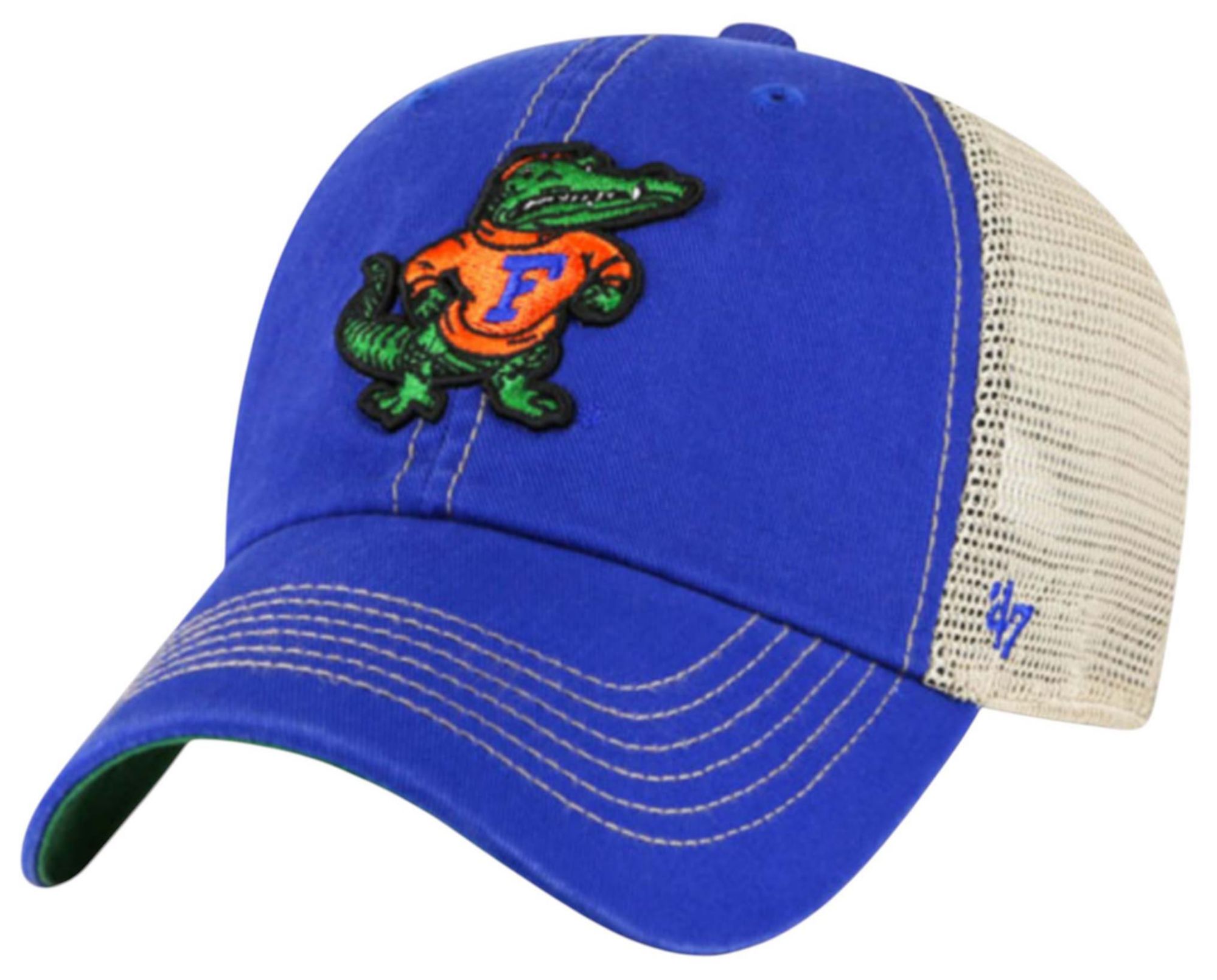 '47 Florida Gators Blue Vintage Trawler Clean Up Adjustable Hat product image