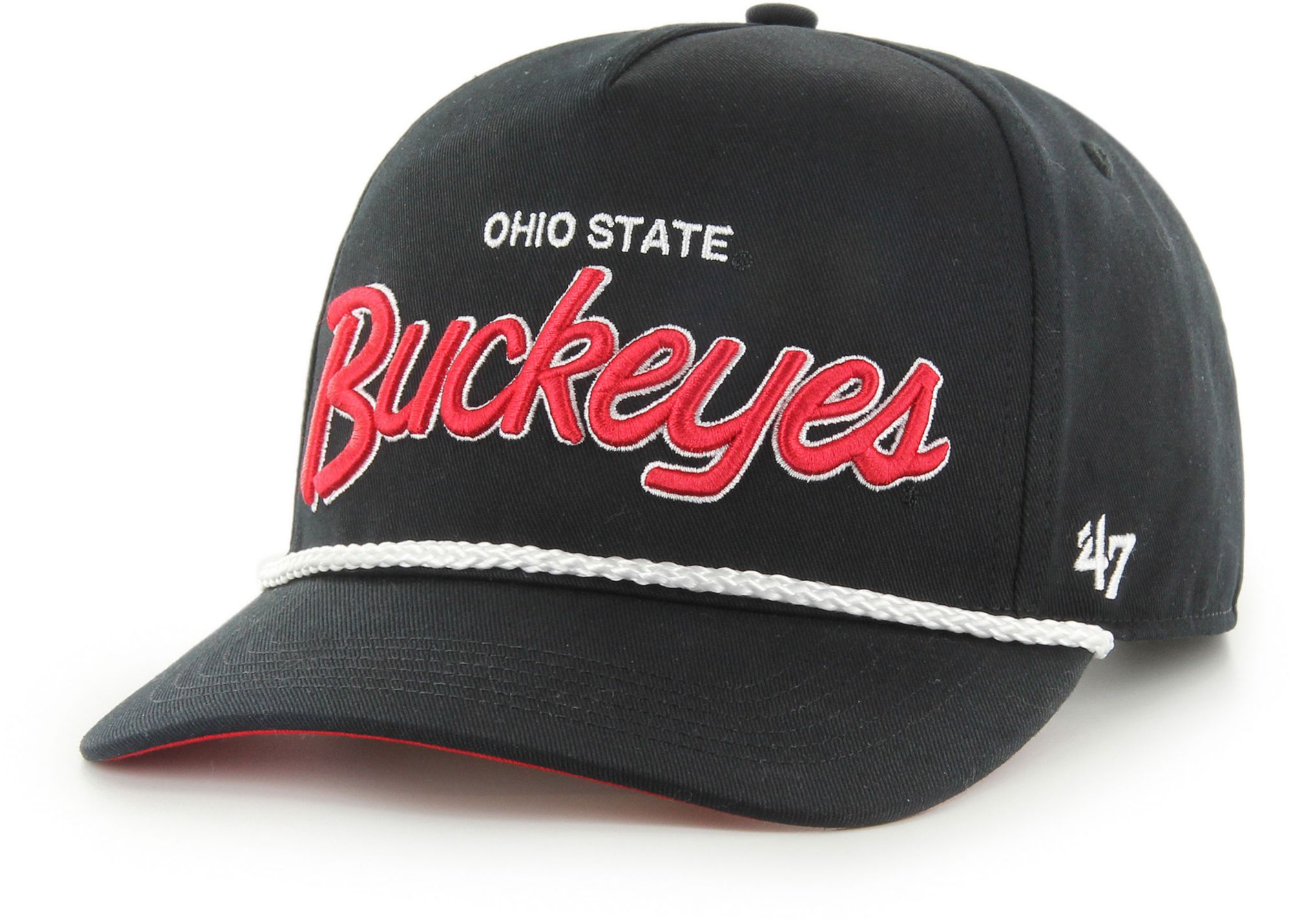 '47 Ohio State Buckeyes Black Crosstown Hitch Adjustable Hat product image