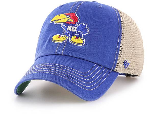 Officially Licensed Women's '47 Kansas Jayhawks Clean Up Logo Hat