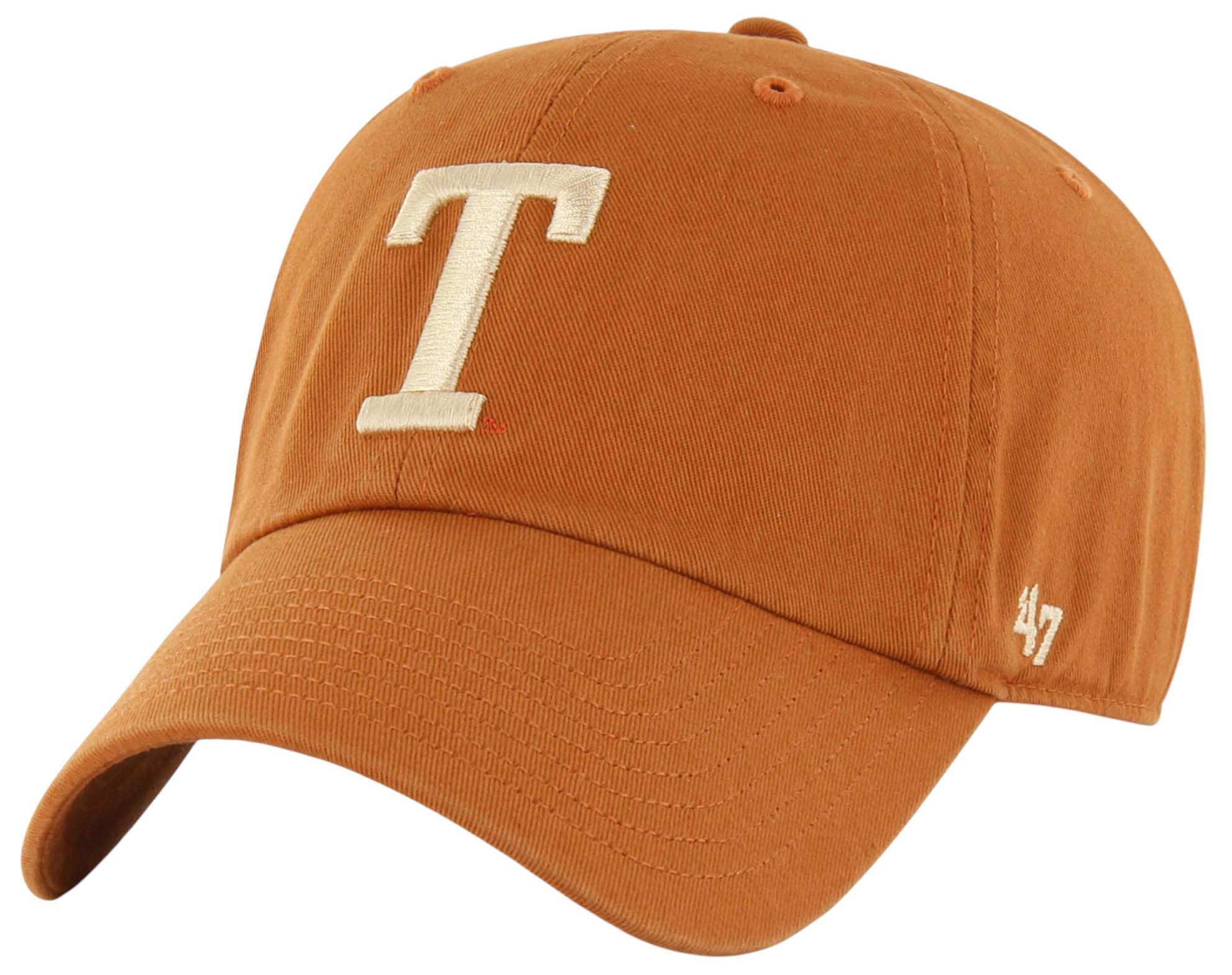 '47 Texas Longhorns Burnt Orange Vintage Clean Up Adjustable Hat product image