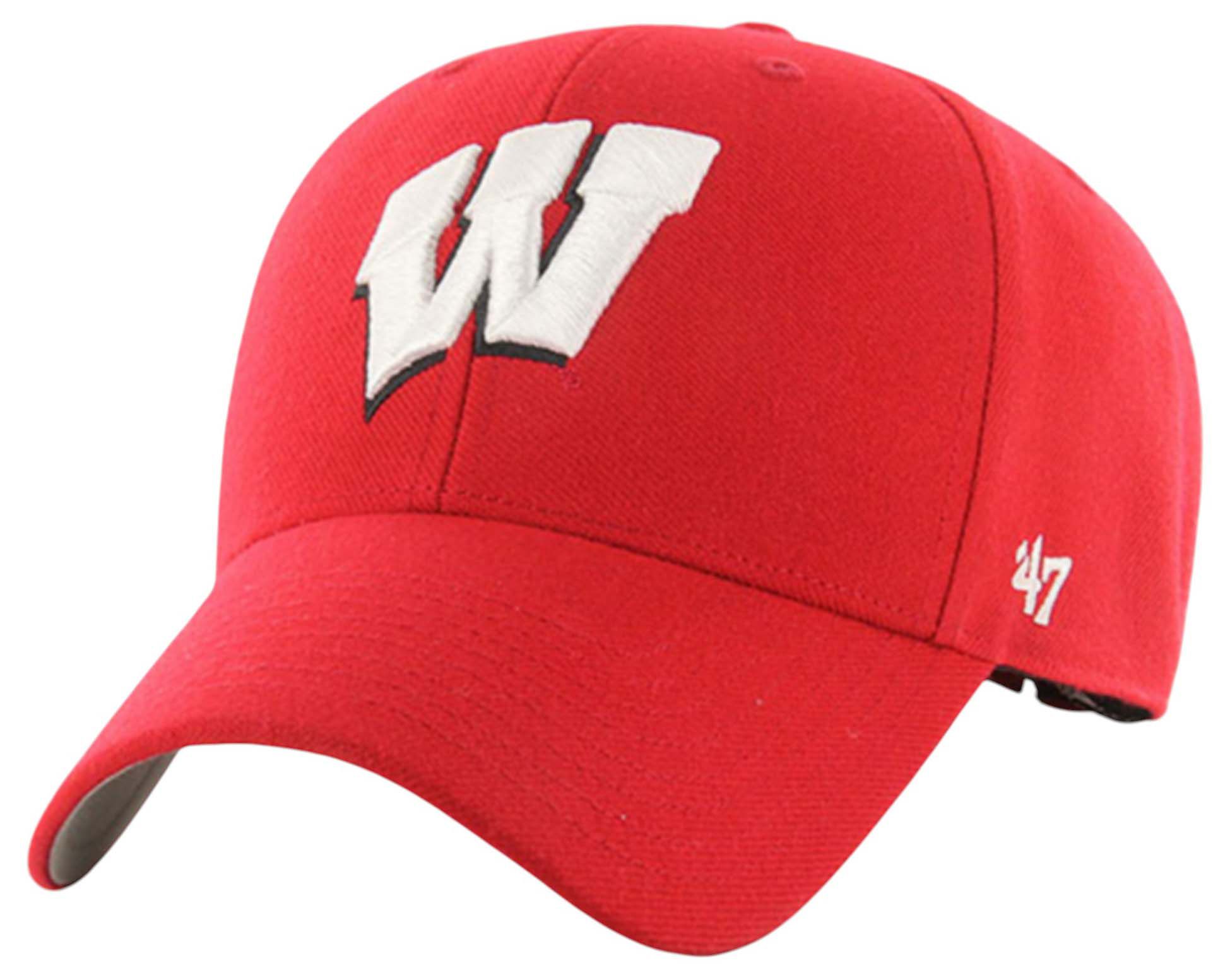 '47 Wisconsin Badgers Red MVP Adjustable Hat product image