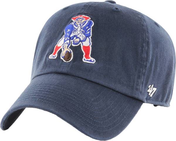 New England Patriots Men's '47 Sidestep Clean Up Adjustable Cap