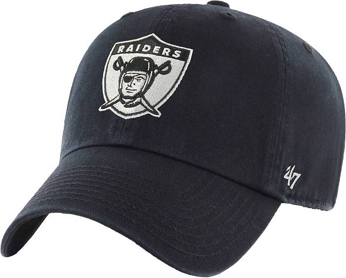 Las Vegas Raiders '47 Sidestep Clean Up Adjustable Cream/Black Hat – Sports  Town USA