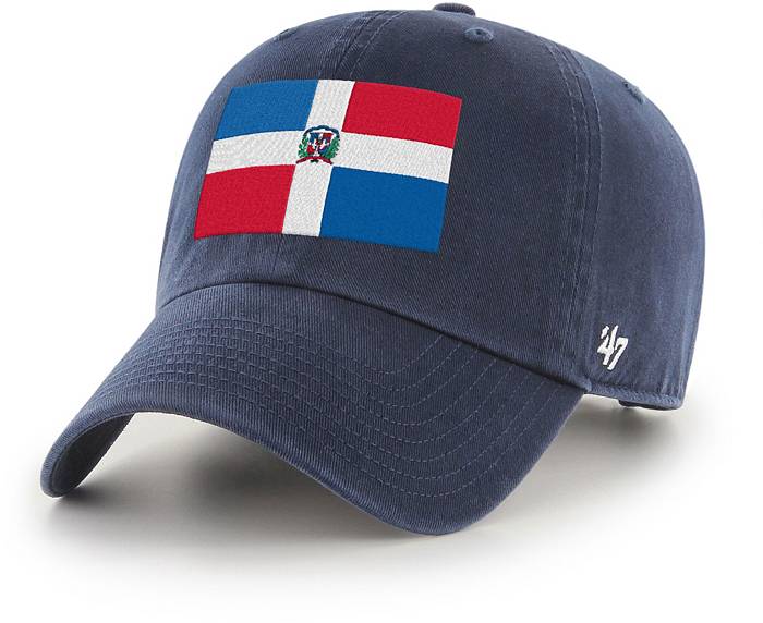 47 Brand Dominican Republic 2023 World Baseball Classic No Loop Cleanup  Maroon Adjustable Hat