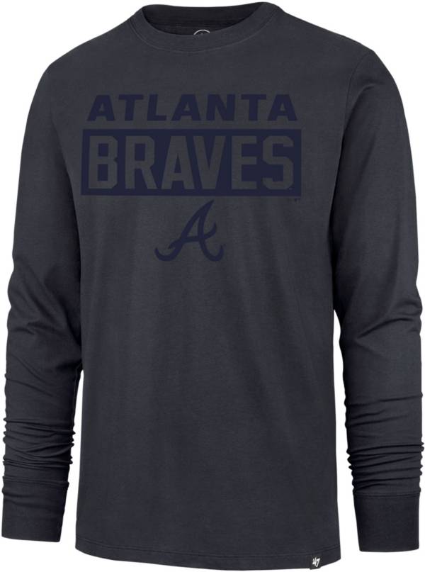 Pro Standard Atlanta Braves XL Red White Blue Pullover Shirt Raised  Lettering