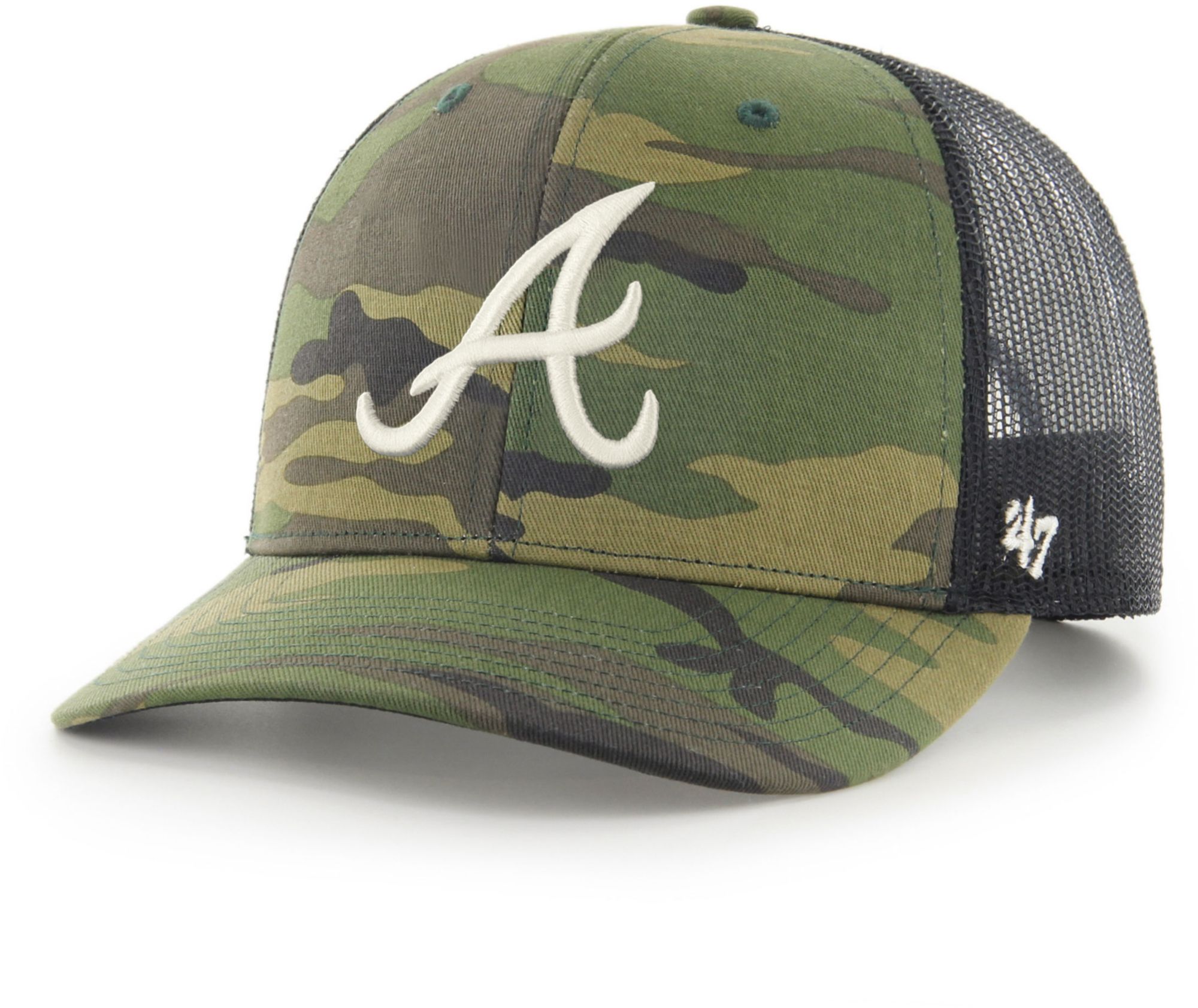 '47 Men's Atlanta Braves Camo Camo Trucker Hat product image