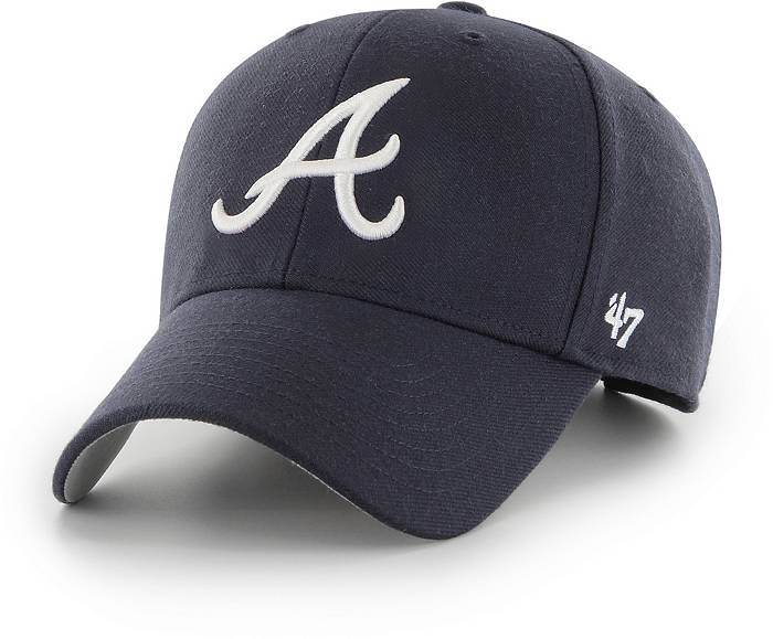 Men's Atlanta Braves '47 White 2023 City Connect MVP Adjustable Hat