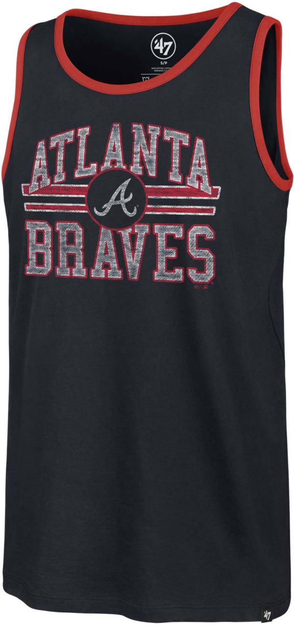 Nike Men's Atlanta Braves Greg Maddux #31 Navy T-Shirt
