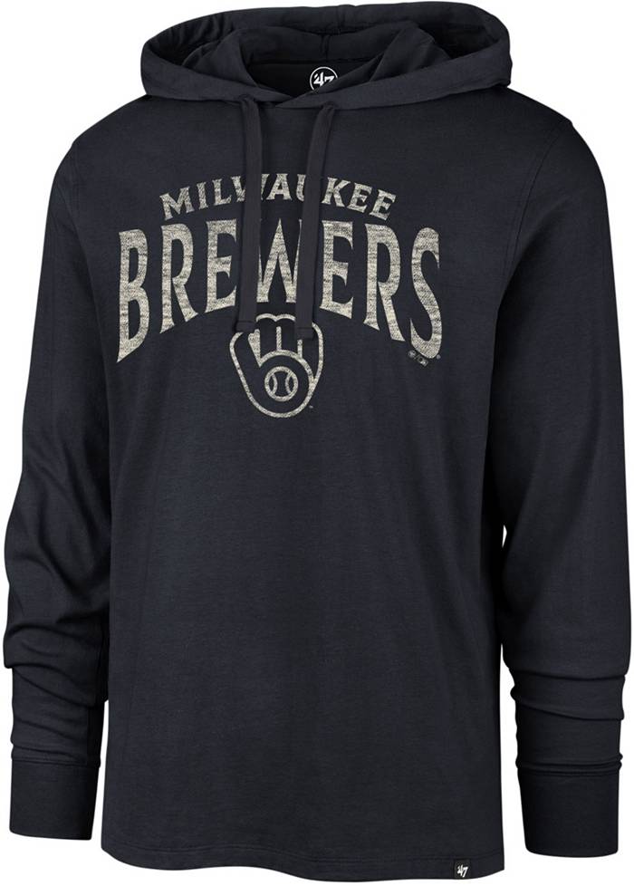 Nike Men's Milwaukee Brewers Corbin Burnes #39 Navy Cool Base Jersey