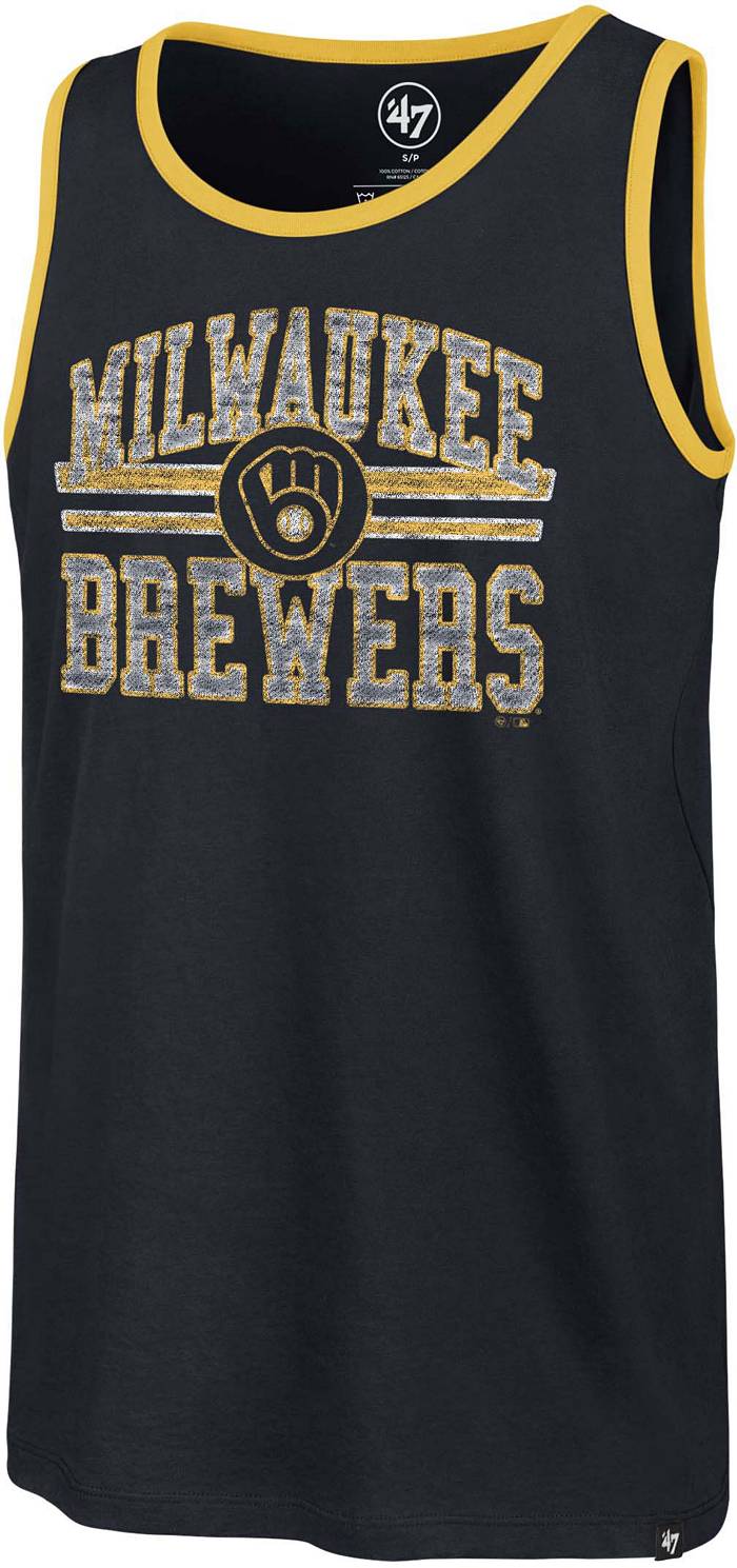 Nike Men's Milwaukee Brewers Corbin Burnes #39 Navy T-Shirt