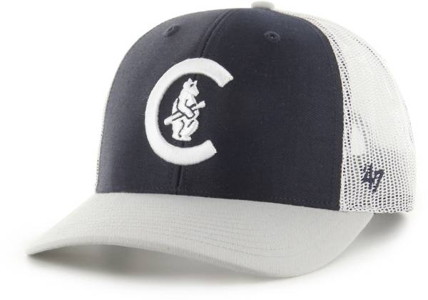 '47 Men's Chicago Cubs Navy Sidenote Trucker Hat product image