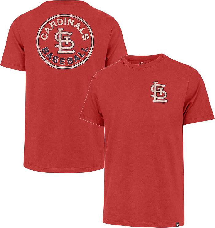 47 Men's St. Louis Cardinals Gray Franklin Frame Long Sleeve Shirt
