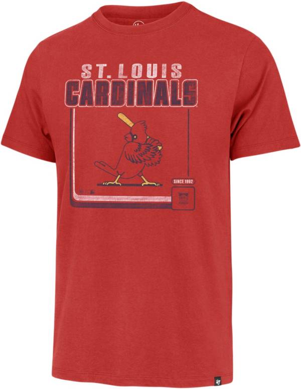 Dick's Sporting Goods Nike Men's St. Louis Cardinals Red Cooperstown Rewind  T-Shirt